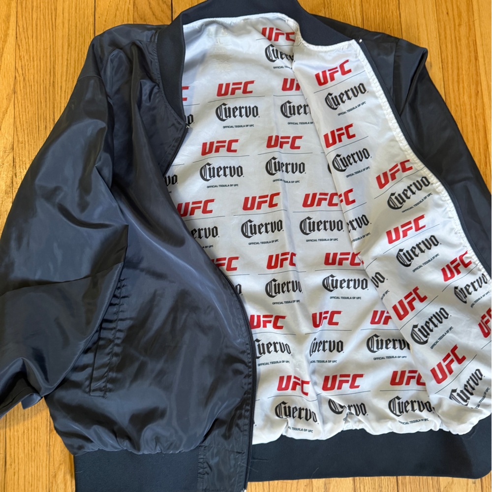 UFC Men’s Cuervo Navy Blue Jacket - Picture 5 of 6